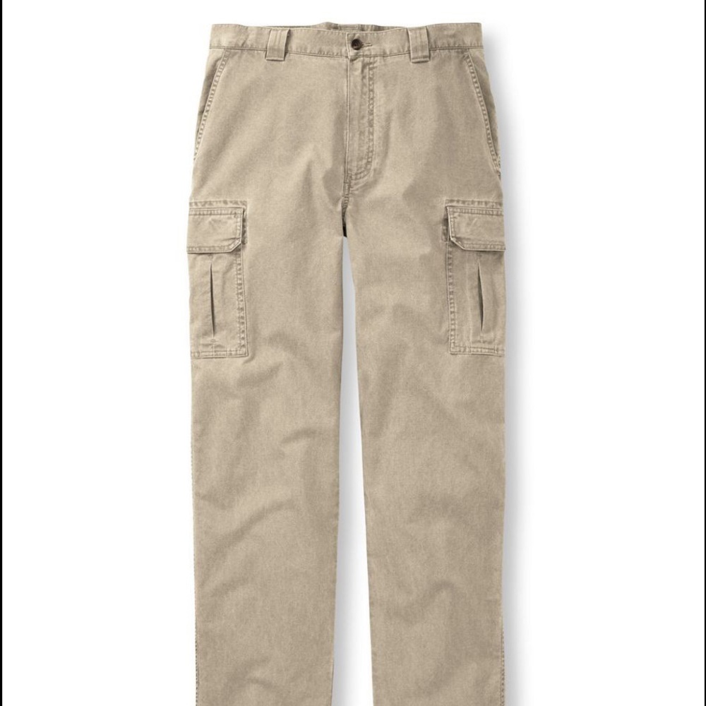 L.L. Bean Cargo Pants khaki